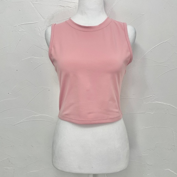 ZYIA Muted Pink Hi-Neck Stronger Tank - Picture 3 of 10